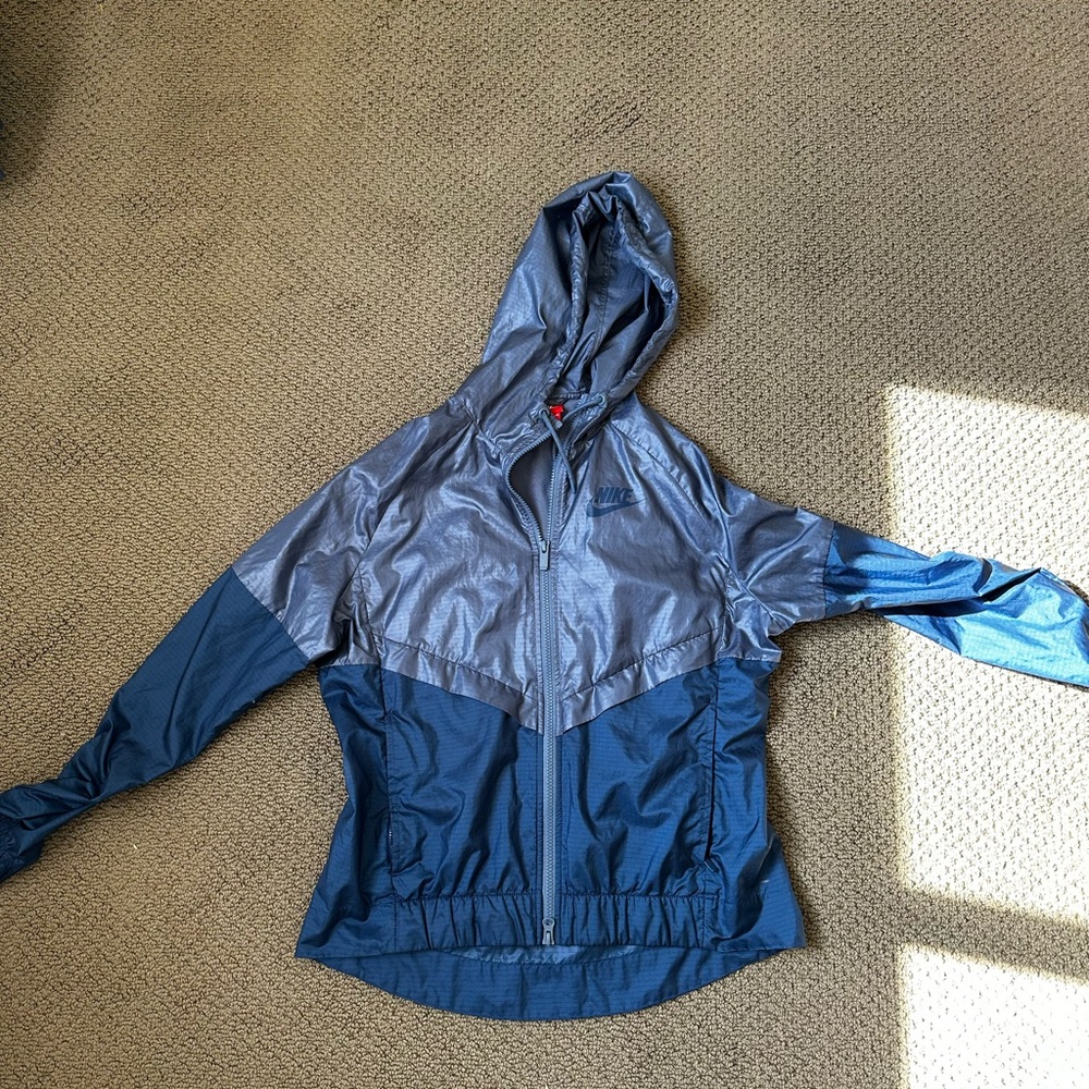 Nike Windbreaker blue jacket